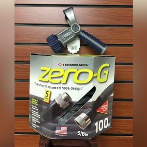 Zero-G Hose/Nozzle Included depending on type in stock.